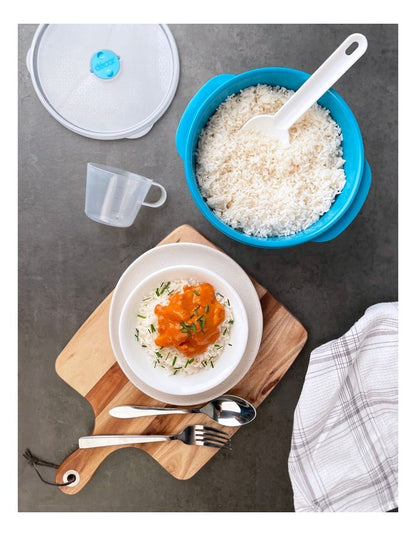 Microsafe Rice and Vege Steamer 2.75L in Teal