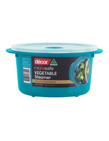 Microsafe Round W Rack White 1.5L in Teal