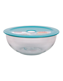Seal And Store Glass Bowl 3L in Teal