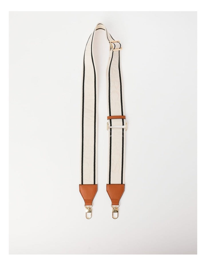 Cali Bag Strap Accessory in Natural/Taupe