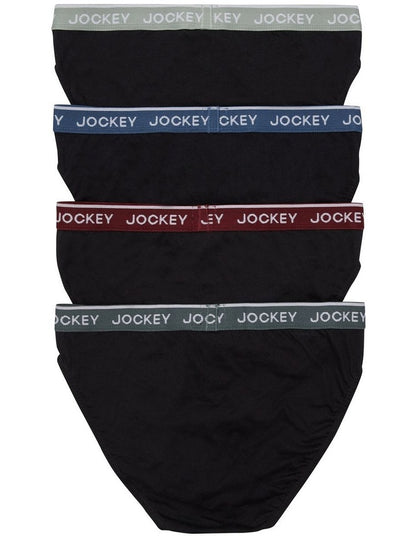 Brief 4 Pack in Black