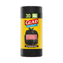 GLAD GARBAGE BAG WAVETOP TIE XL 30PK