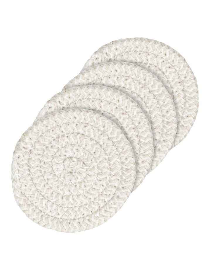 Nixon Coasters 4 Pack in White