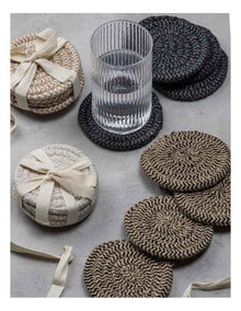 Nixon Coasters 4 Pack in White