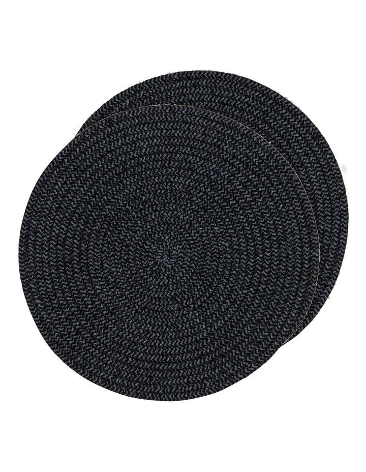 Nixon Placemat 2 Pack in Black