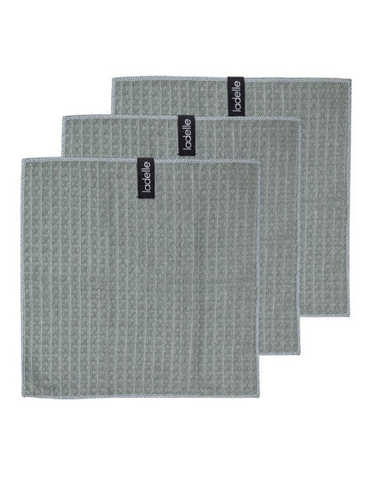 Mega Waffle Microfibre Dishcloth 3 Pack in Sage