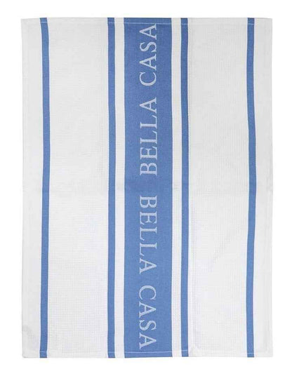 Bella Casa Kitchen Towel 2 Pack in Blue