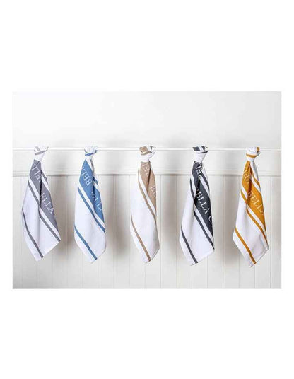 Bella Casa Kitchen Towel 2 Pack in Blue