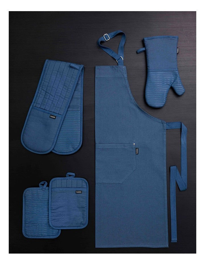 Lennox Single Oven Mitt in Marine