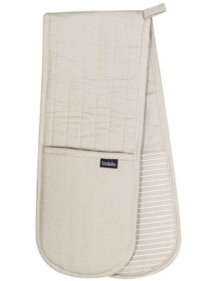 Lennox Double Oven Mitt in Stone