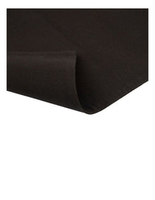 Cotton Classics Placemat 45x30cm in Black