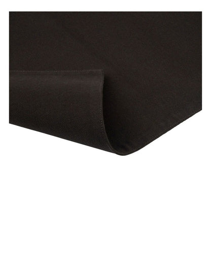 Cotton Classics Placemat 45x30cm in Black