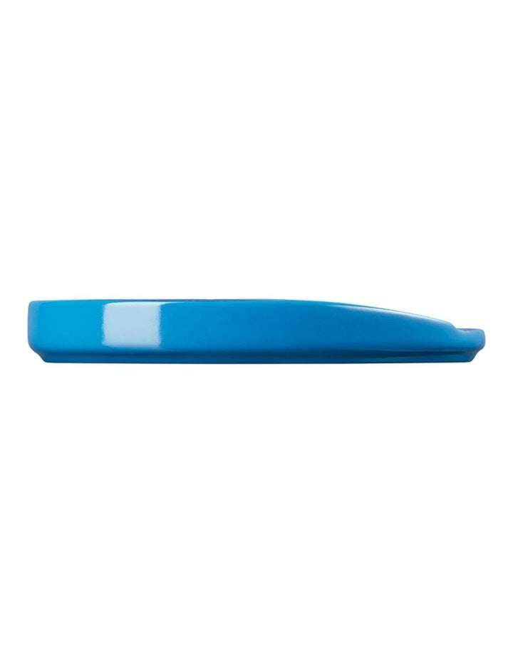 Oval Spoon Rest in Azure Blue