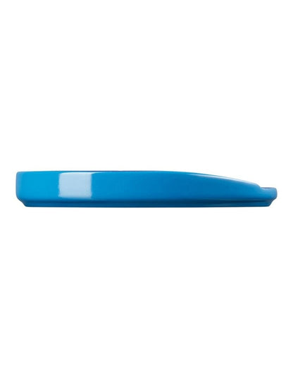 Oval Spoon Rest in Azure Blue