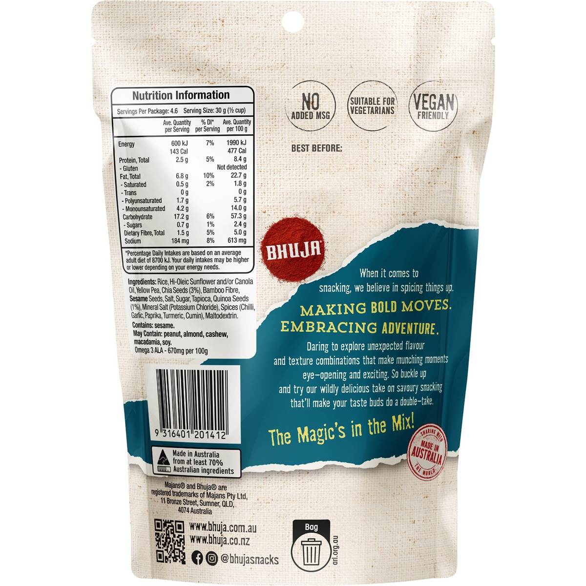 Bhuja Ancient Grains Mix 140g