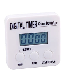 Digital Timer 100 Minutes in White