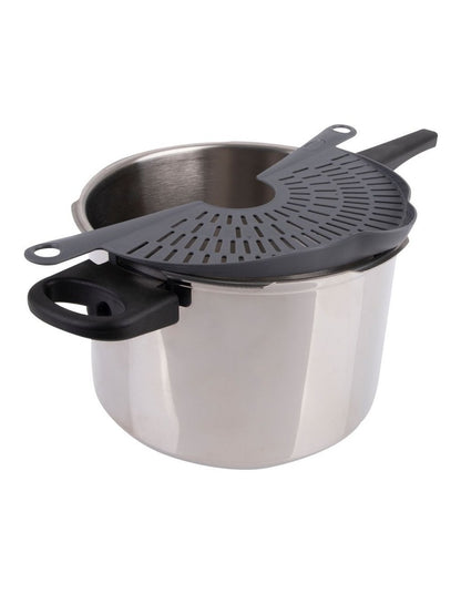 Pot Drainer & Pourer in Charcoal