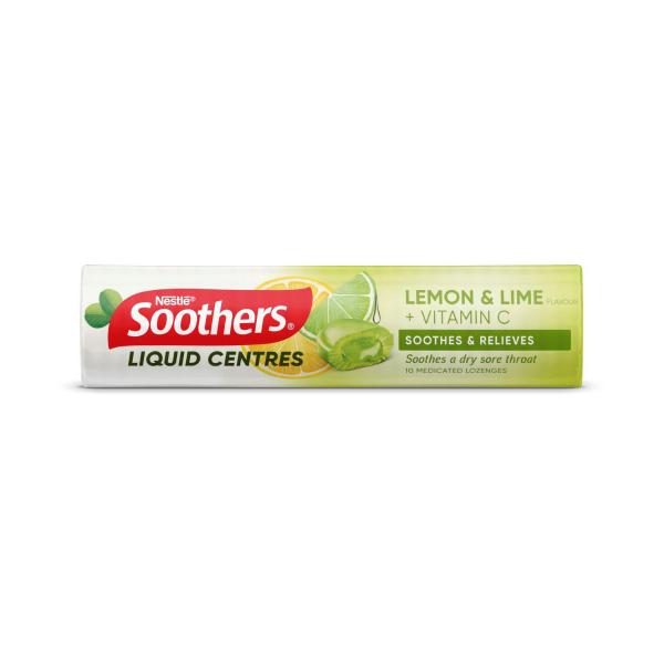 SOOTHERS LIQUID CENTRES:LEMONLIME:.:10 PACK