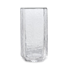 6 Clear Octagon Hiball Glasses