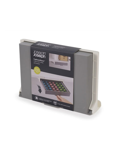 Cupboard Store Coffee Capsule Drawer in Grey