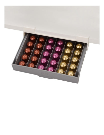 Cupboard Store Coffee Capsule Drawer in Grey