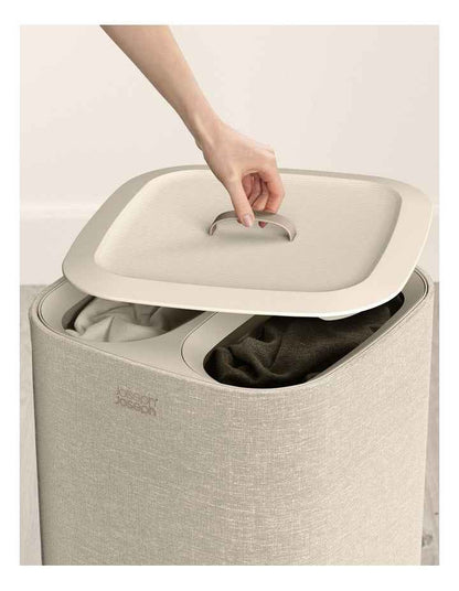 Tota Laundry Basket 60L in Ecru