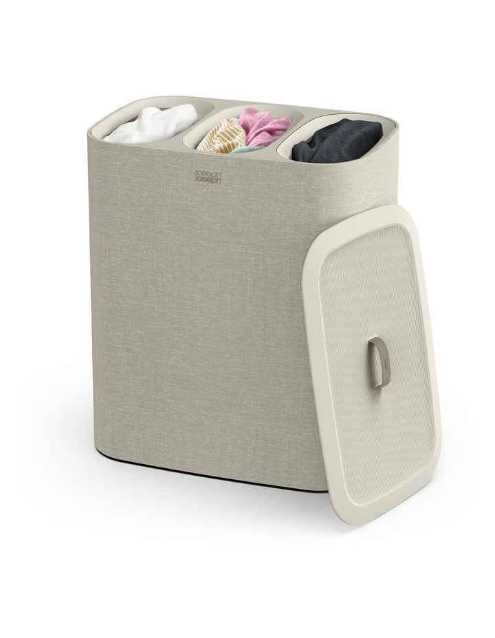 Tota Trio Laundry Basket 90L in Ecru