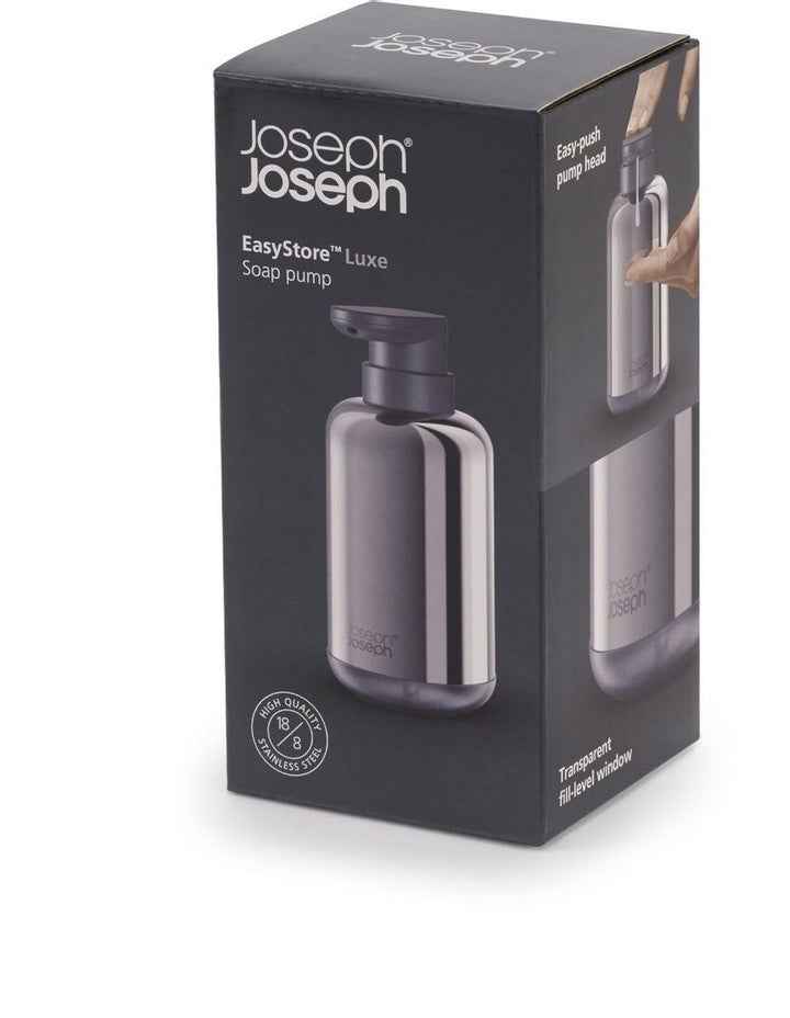 EasyStore Luxe Soap Pump in Steel