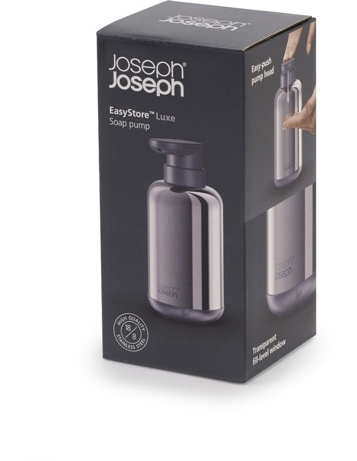 EasyStore Luxe Soap Pump in Steel