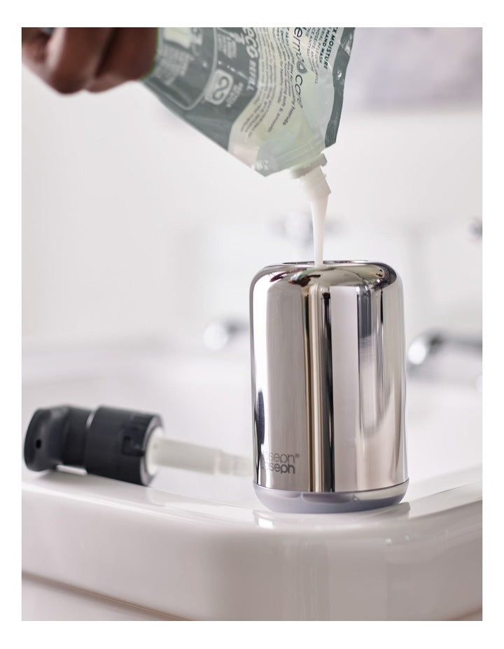 EasyStore Luxe Soap Pump in Steel