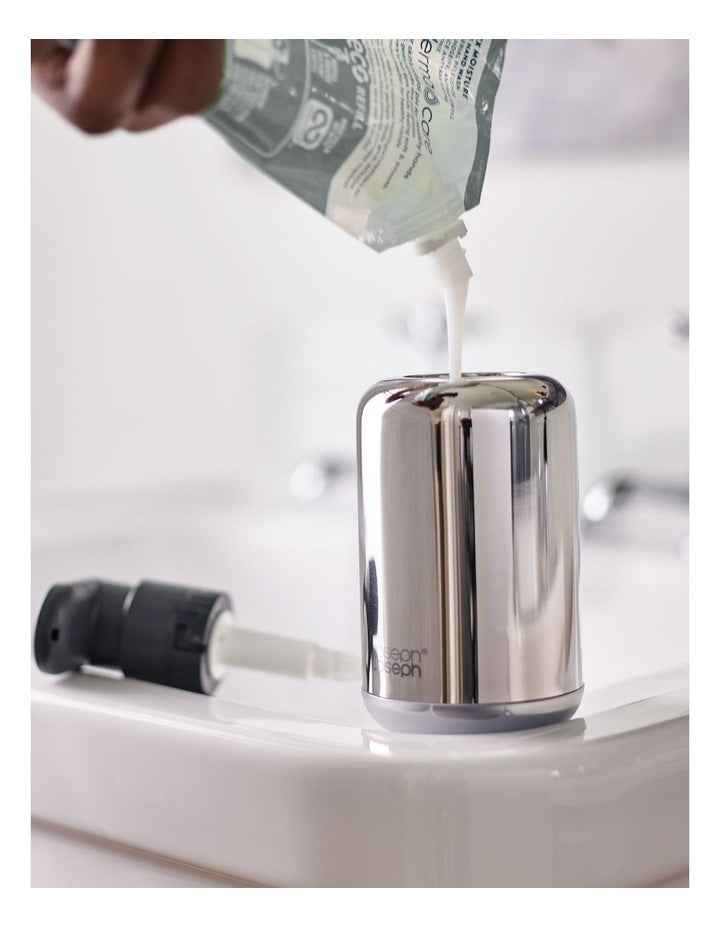 EasyStore Luxe Soap Pump in Steel