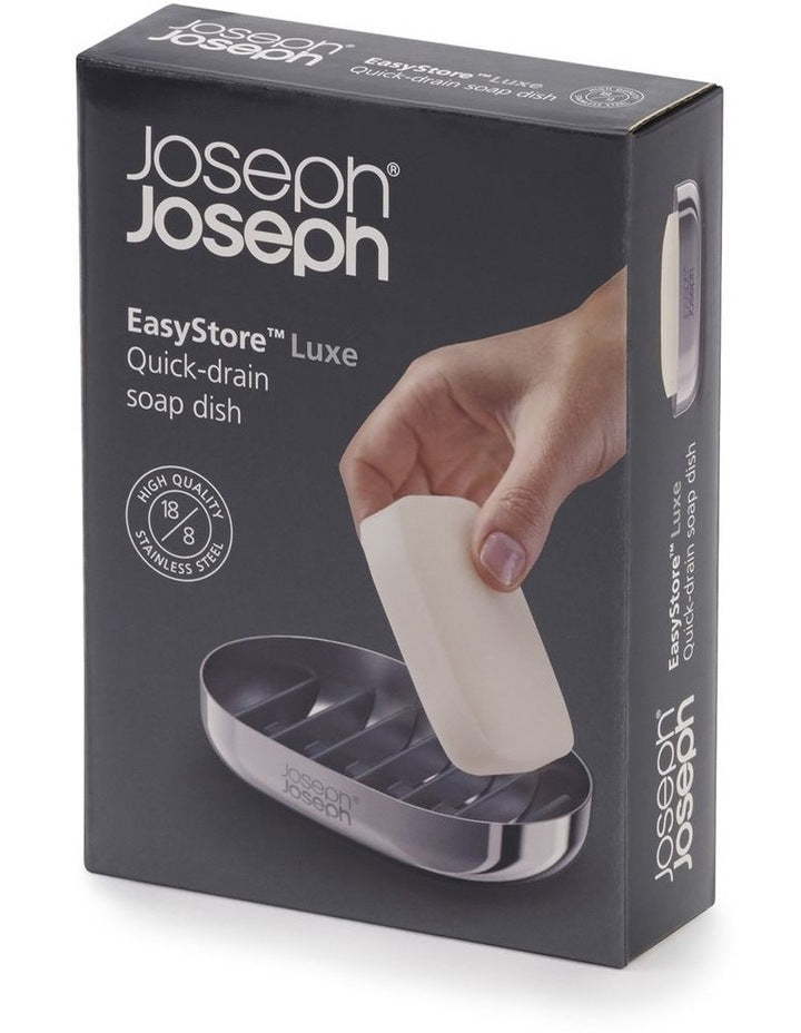 EasyStore Luxe Soap Dish in Steel