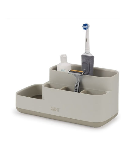 Easy Store Bathroom Caddy in Ecru