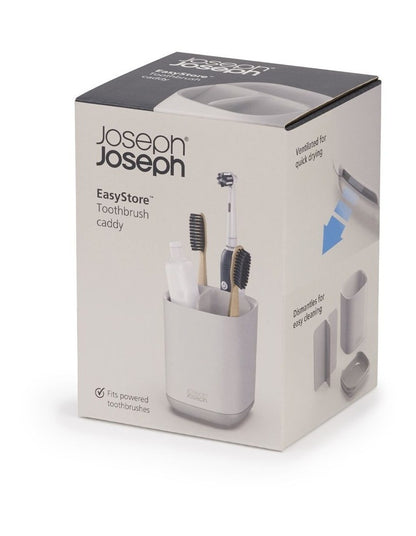 EasyStore Toothbrush Caddy in Ecru