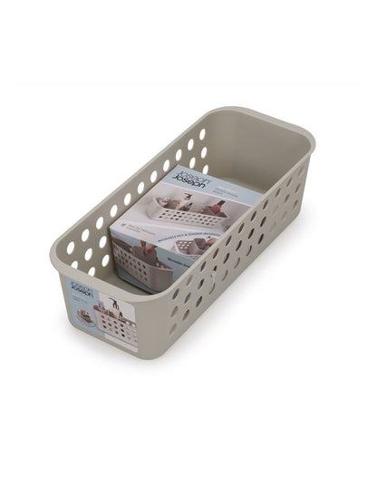 EasyStore Slimline Storage Basket in Ecru