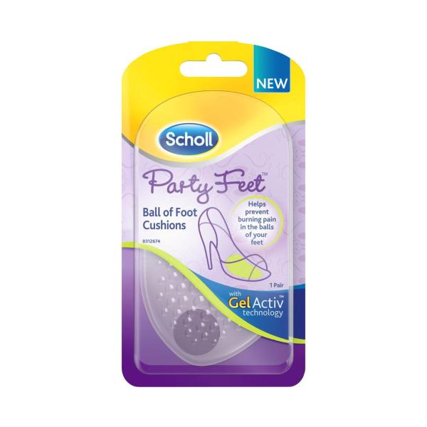 Party Feet Ball Of Foot Gel Cushions
