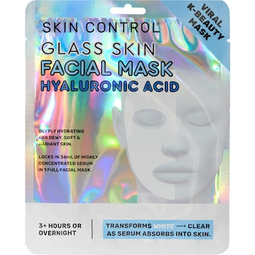 Skin Control Glass Skin Face Mask Hyaluronic Acid each