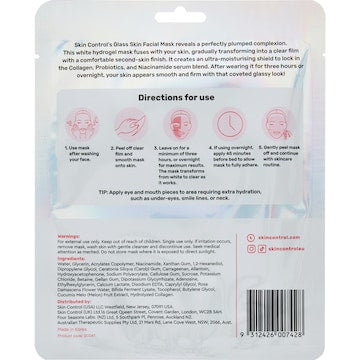 Skin Control Glass Skin Face Mask Collagen each