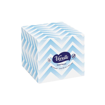 Vevelle Facial Tissue 2ply 90 pack