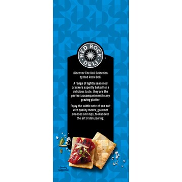 Red Rock Deli Selection Crackers Sea Salt 130g