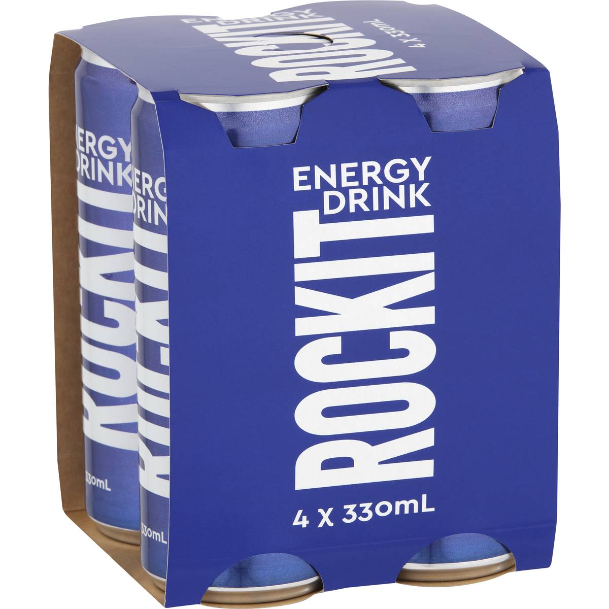 Rockit Energy Drink Cans 330mL x 4 pack