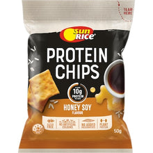 Sunrice Protein Chips Honey Soy Flavour 50g
