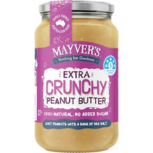 Mayver's Extra Crunchy Peanut Butter 375g