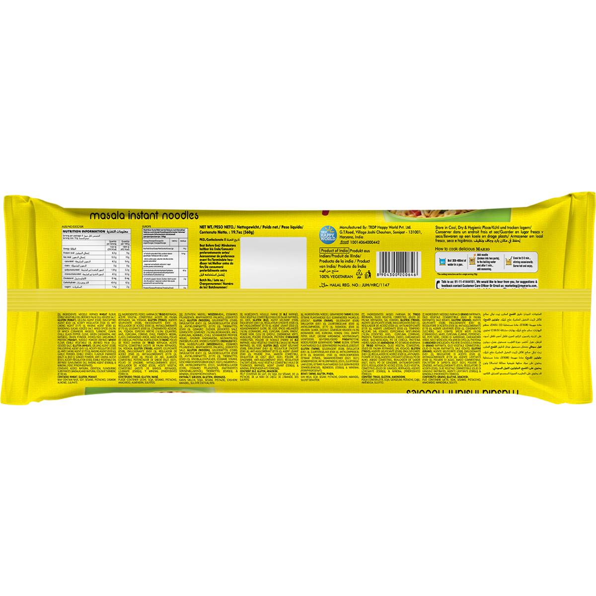 Mario Instant Noodles Masala 8 pack