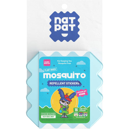 Natpat Buzz Patch Mosquito Repellent Sticker Patches 16 pack