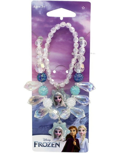 Frosted Neck and Bracelet Set in Multi