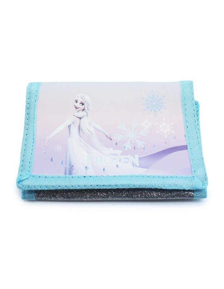 Disney Kids Glitter Velcro Wallet in Multi