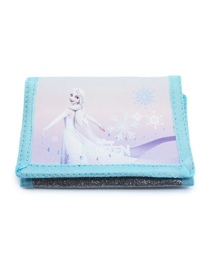 Disney Kids Glitter Velcro Wallet in Multi