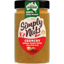 Bega Simply Nuts Crunchy Natural Peanut Butter 650g