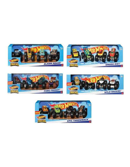 Monster Trucks 4-Pack in Assorted
